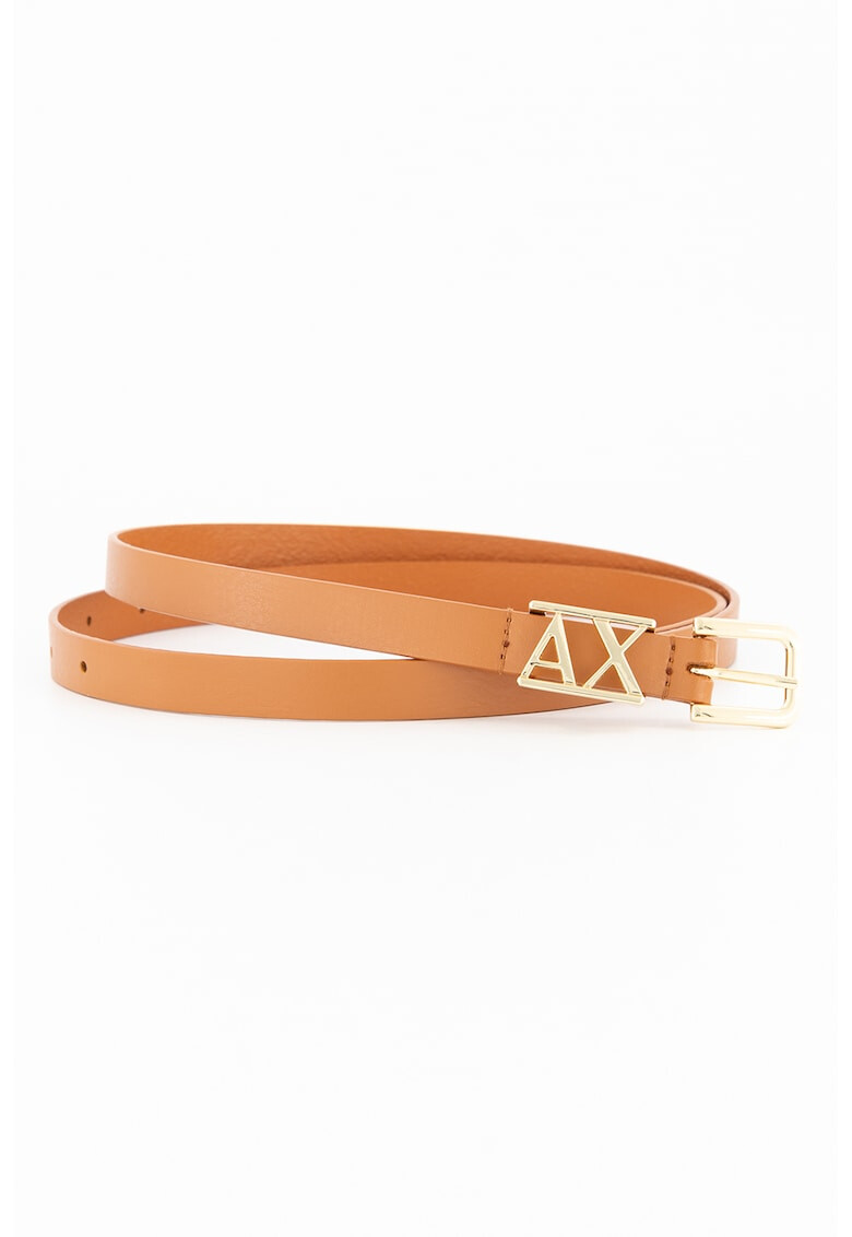 ARMANI EXCHANGE Кожен колан с метално лого - Pepit.bg