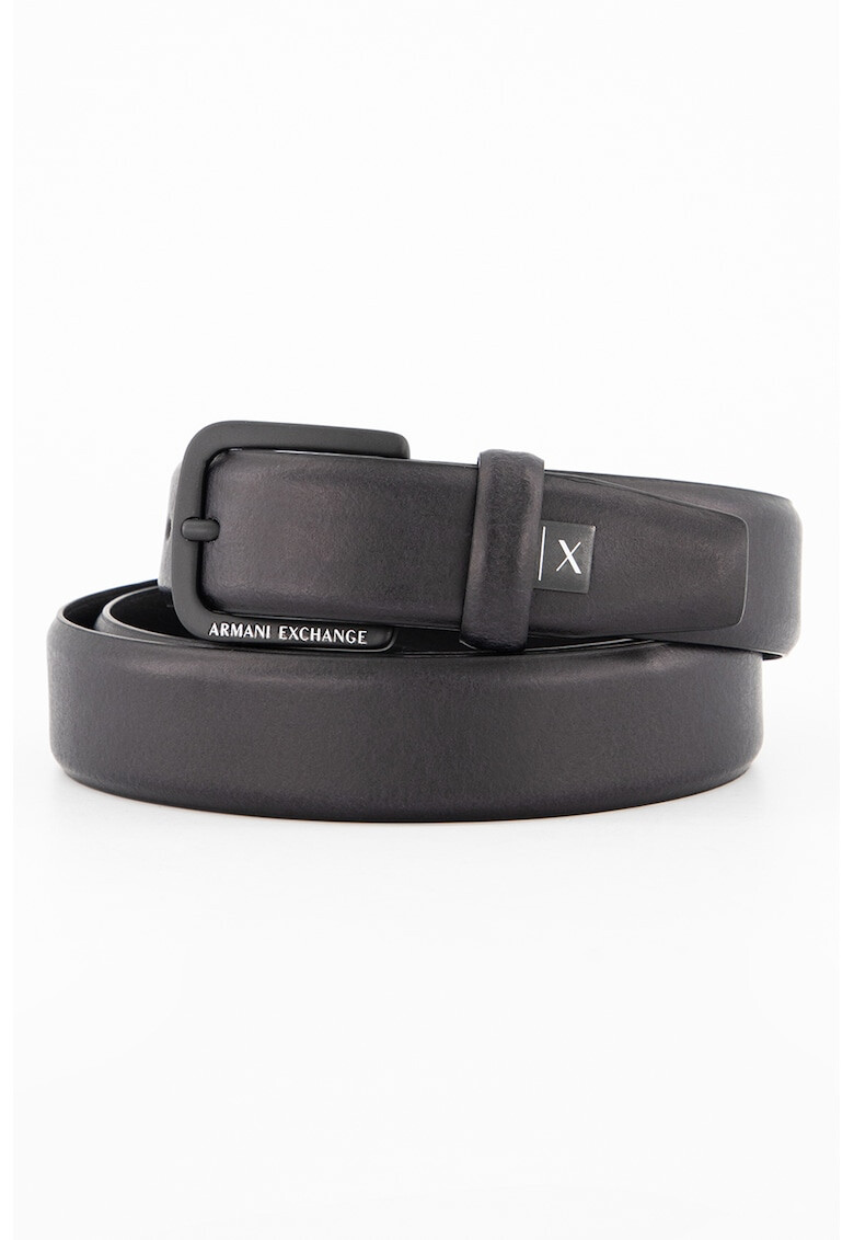 ARMANI EXCHANGE Кожен колан с метално лого - Pepit.bg