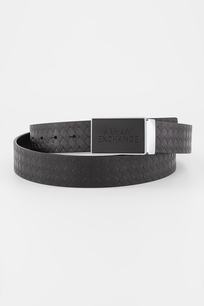 ARMANI EXCHANGE Кожен колан с релеф - Pepit.bg