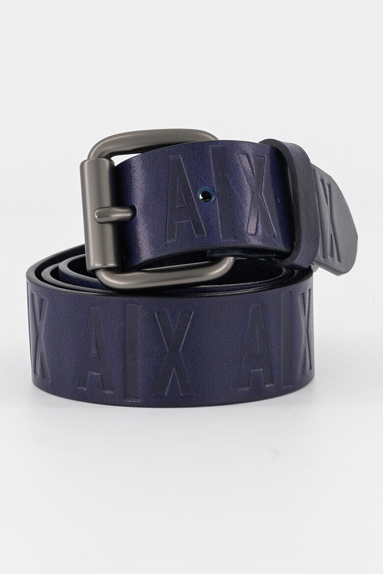 ARMANI EXCHANGE Кожен колан с релефно лого - Pepit.bg