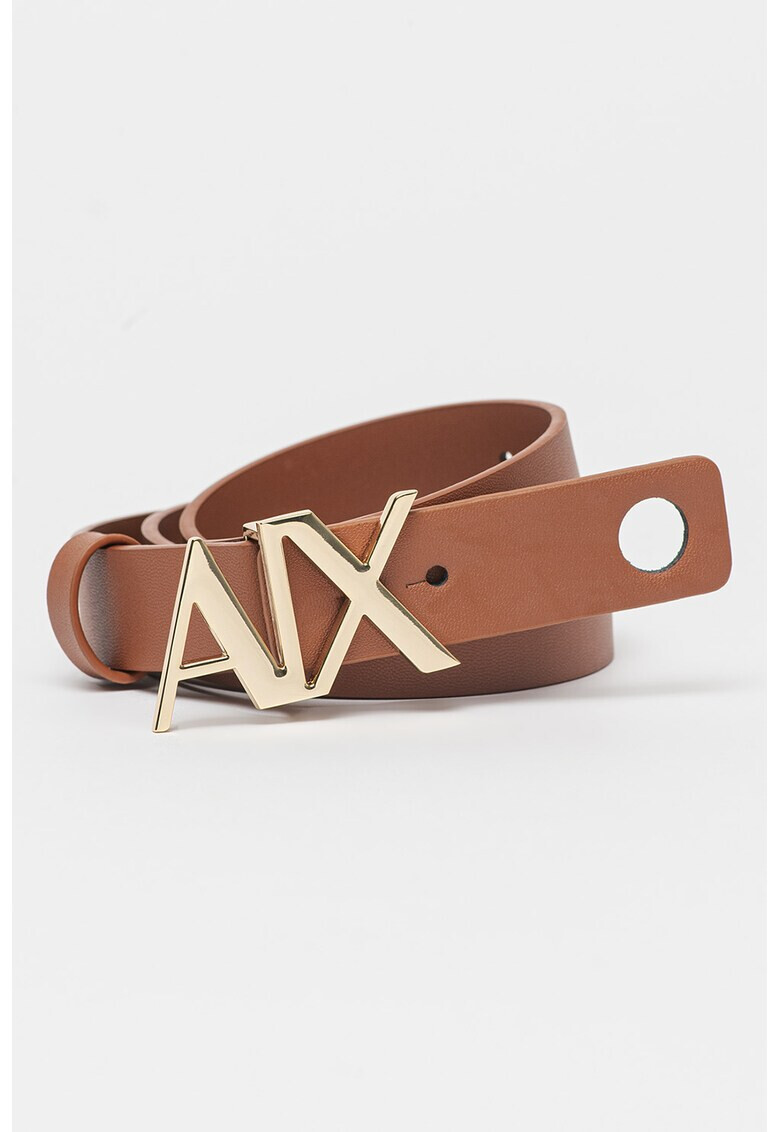 ARMANI EXCHANGE Кожен колан с тока с игла - Pepit.bg