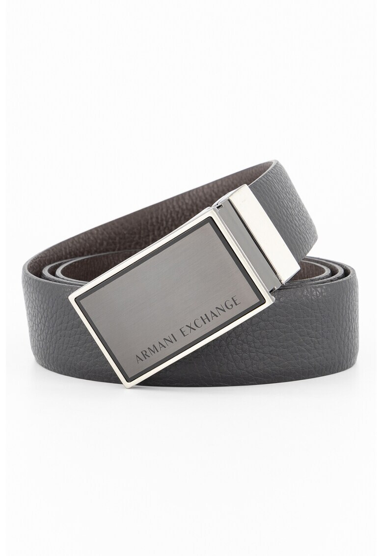 ARMANI EXCHANGE Кожен колан с тока с лого - Pepit.bg