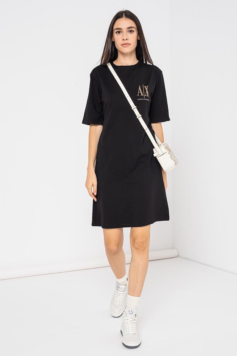 ARMANI EXCHANGE Къса рокля тип тениска - Pepit.bg