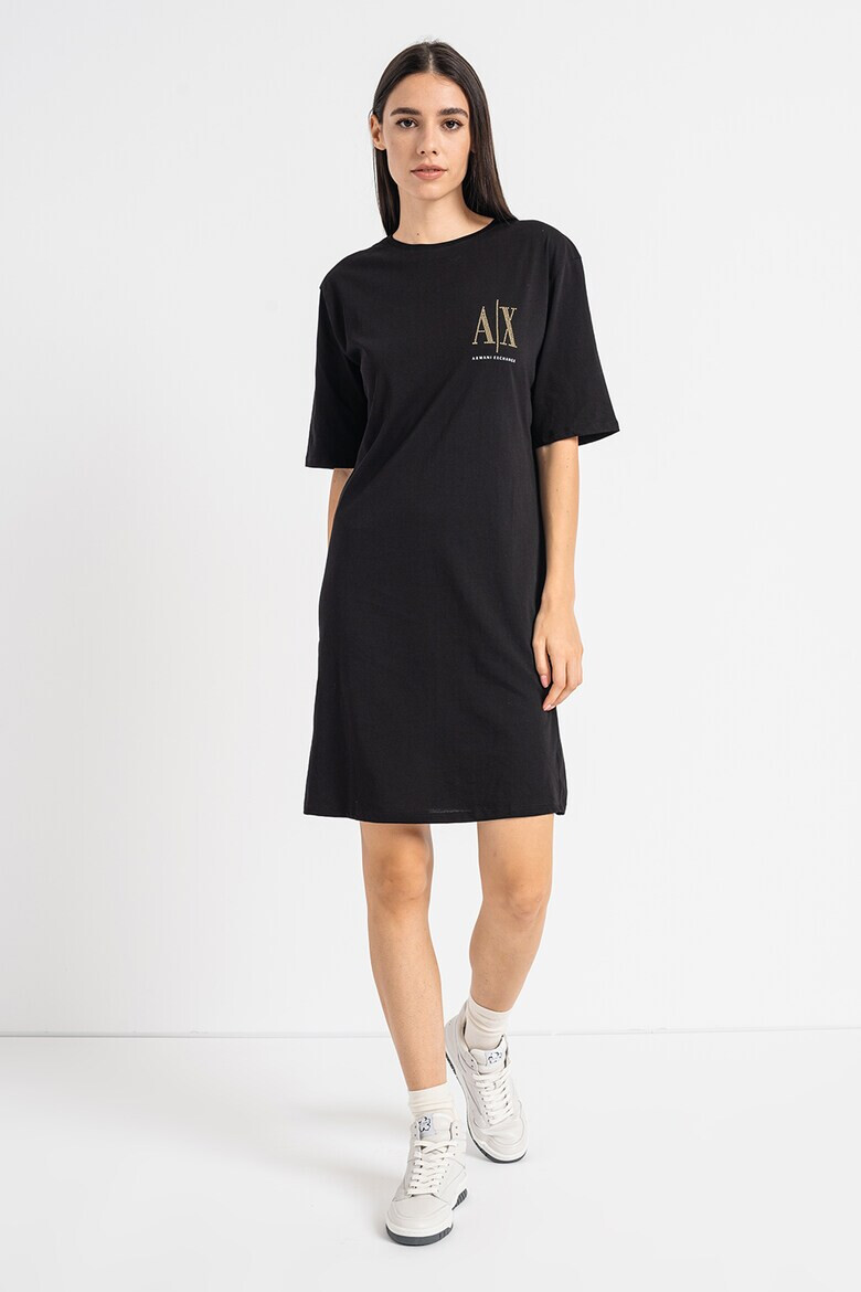 ARMANI EXCHANGE Къса рокля тип тениска - Pepit.bg