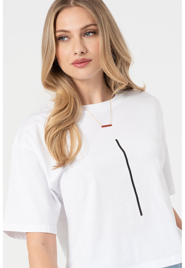 ARMANI EXCHANGE Къса тениска с лого - Pepit.bg