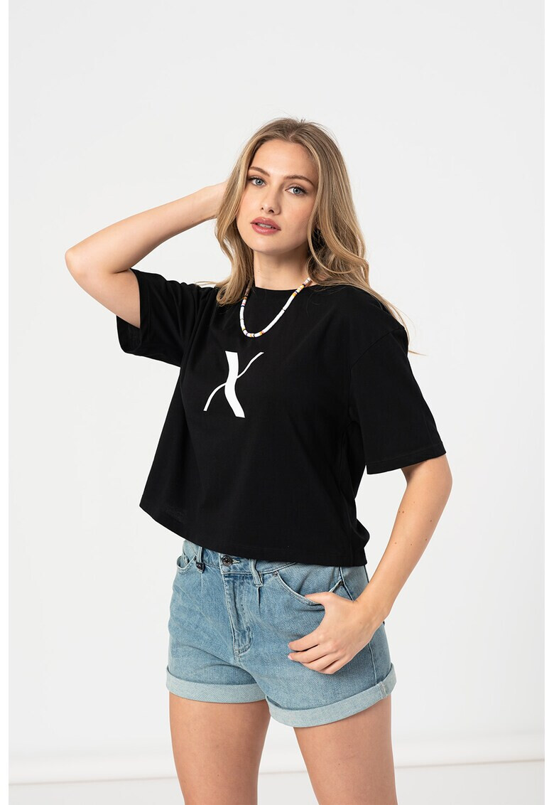 ARMANI EXCHANGE Къса тениска с лого - Pepit.bg