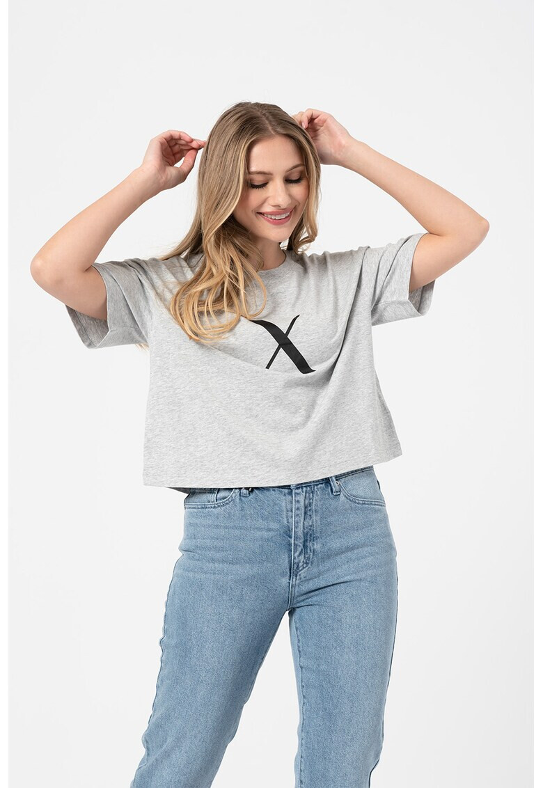 ARMANI EXCHANGE Къса тениска с лого - Pepit.bg