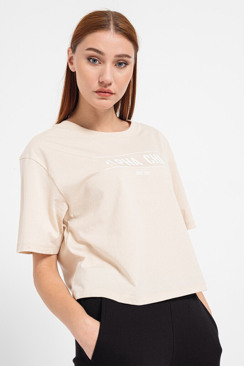 ARMANI EXCHANGE Къса тениска с надписи - Pepit.bg