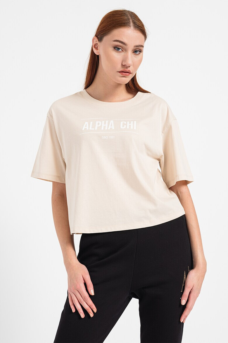 ARMANI EXCHANGE Къса тениска с надписи - Pepit.bg