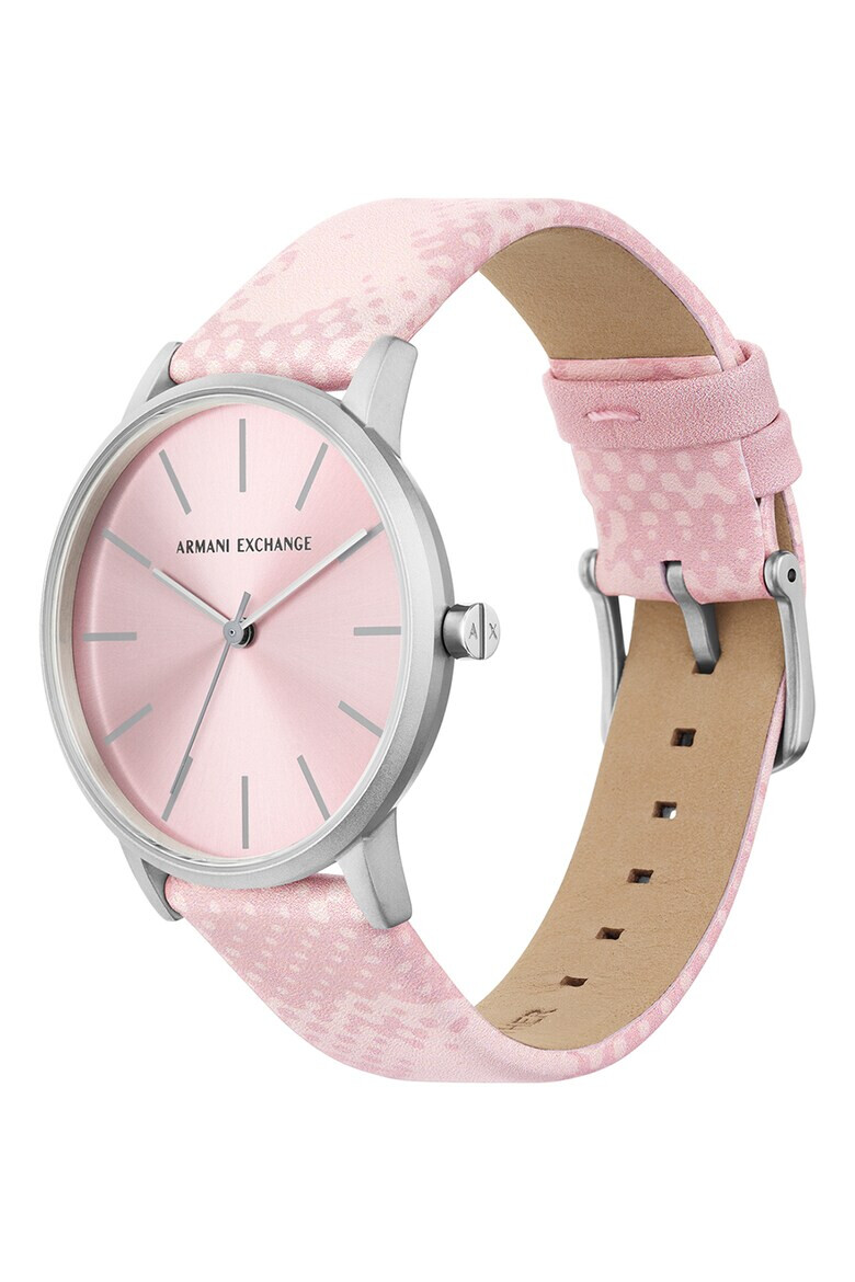 ARMANI EXCHANGE Кварцов часовник с кожена каишка - Pepit.bg