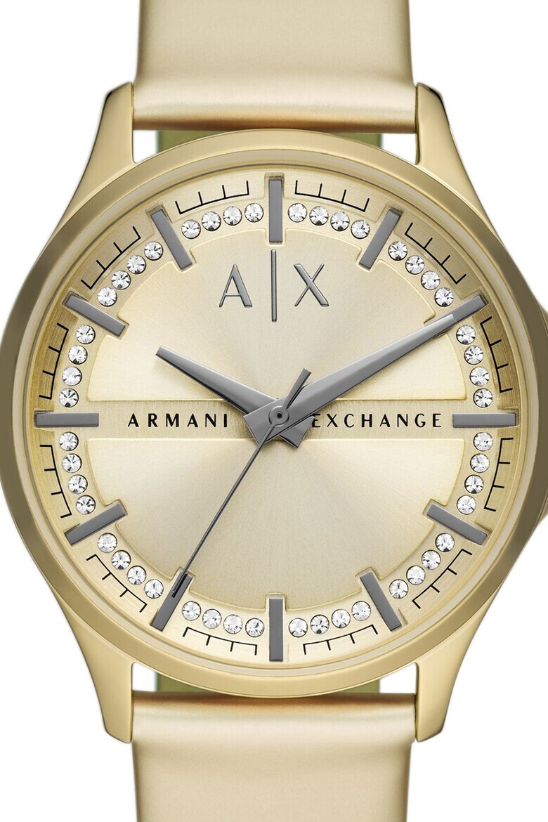 ARMANI EXCHANGE Кварцов часовник с кристали - Pepit.bg