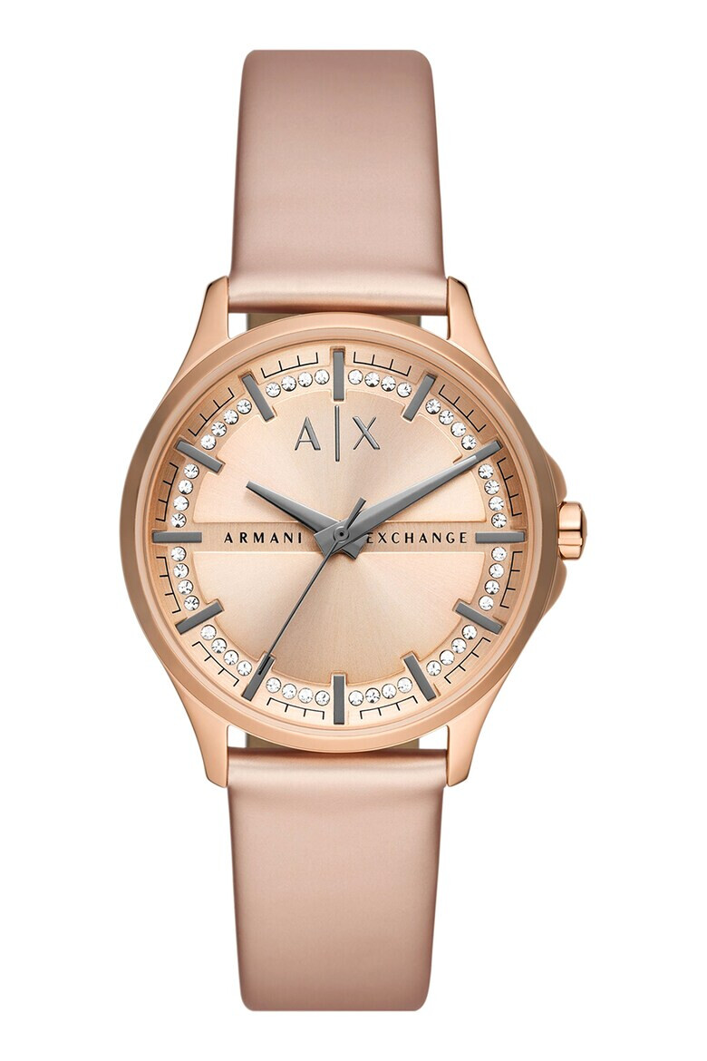 ARMANI EXCHANGE Кварцов часовник с кристали - Pepit.bg