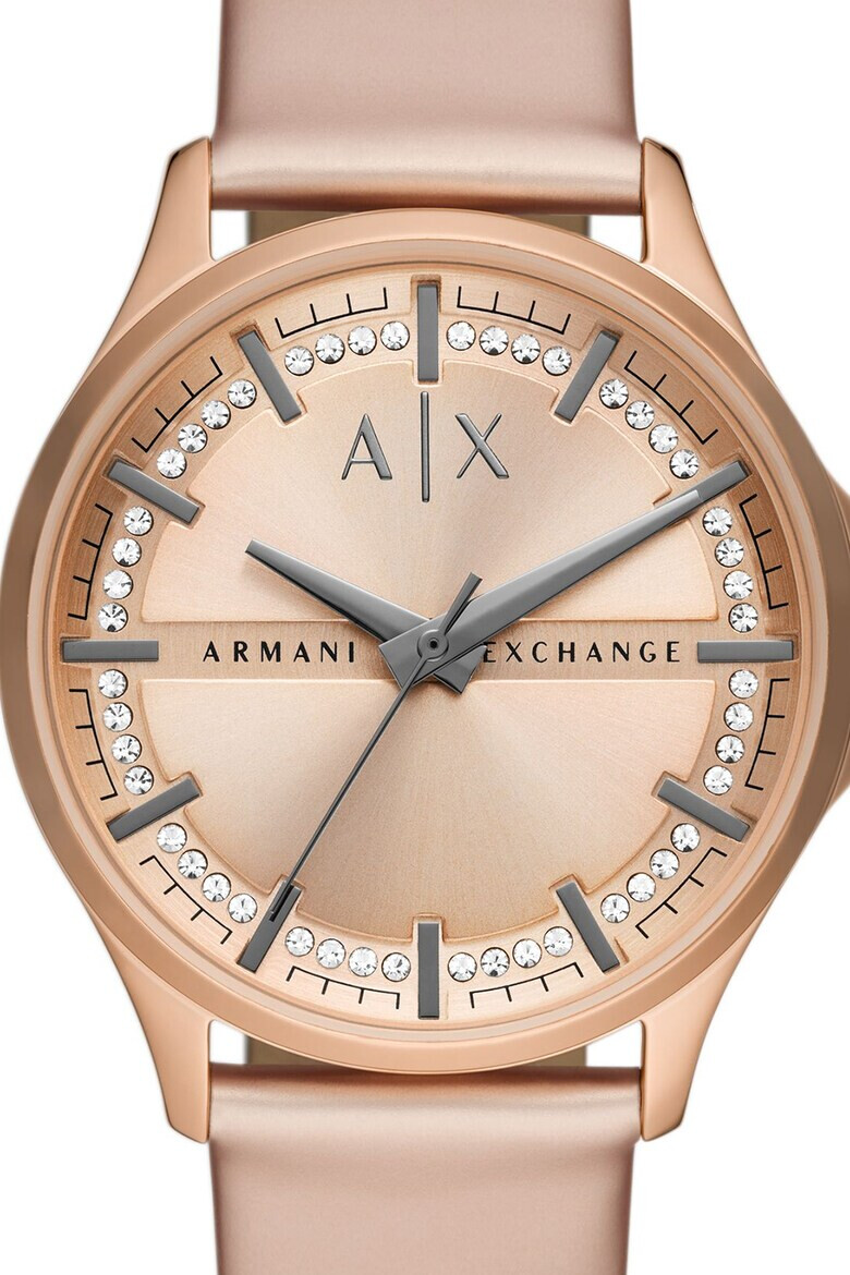 ARMANI EXCHANGE Кварцов часовник с кристали - Pepit.bg