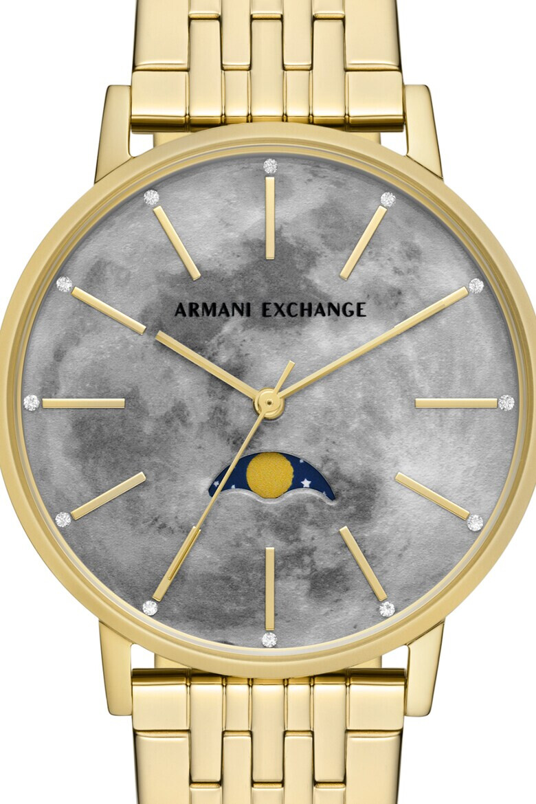 ARMANI EXCHANGE Кварцов часовник с кристали - Pepit.bg