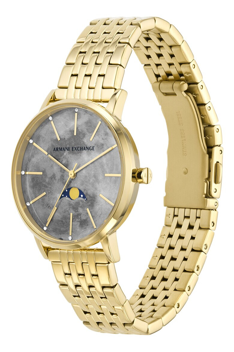 ARMANI EXCHANGE Кварцов часовник с кристали - Pepit.bg