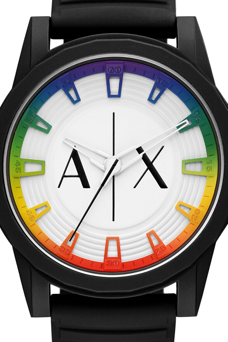 ARMANI EXCHANGE Кварцов часовник със силиконова каишка - Pepit.bg