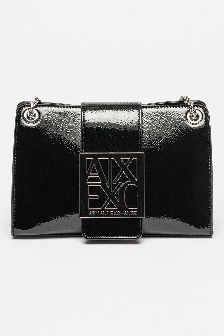 ARMANI EXCHANGE Лачена чанта през рамо - Pepit.bg
