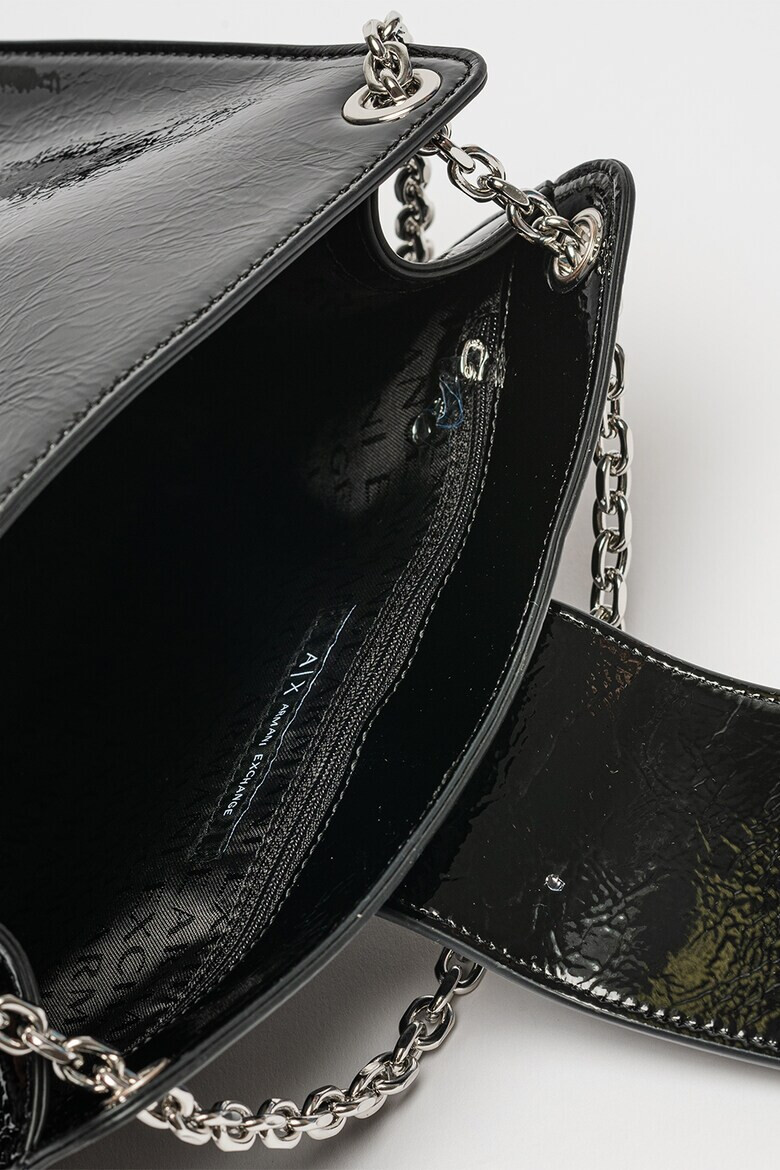 ARMANI EXCHANGE Лачена чанта през рамо - Pepit.bg