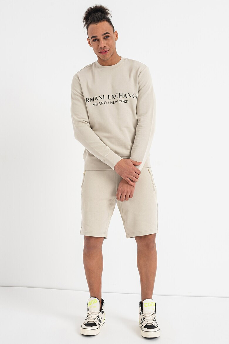 ARMANI EXCHANGE Памучен суитшърт с лого - Pepit.bg