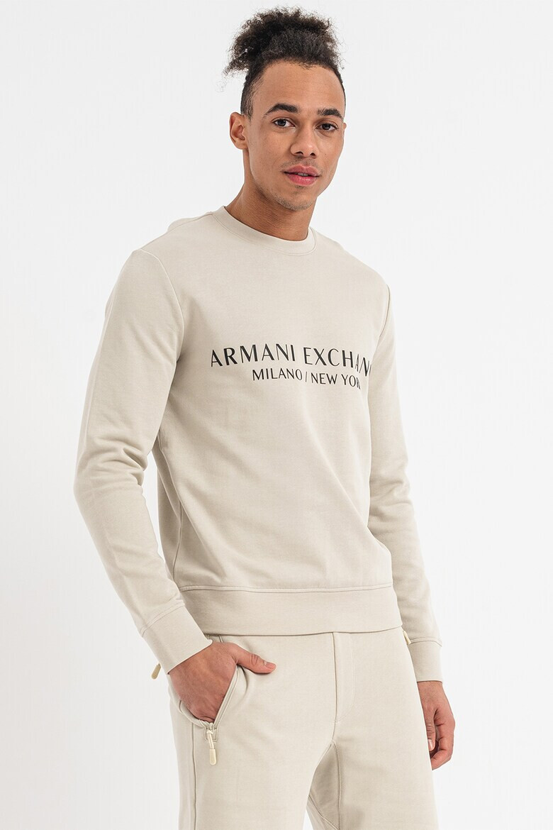 ARMANI EXCHANGE Памучен суитшърт с лого - Pepit.bg