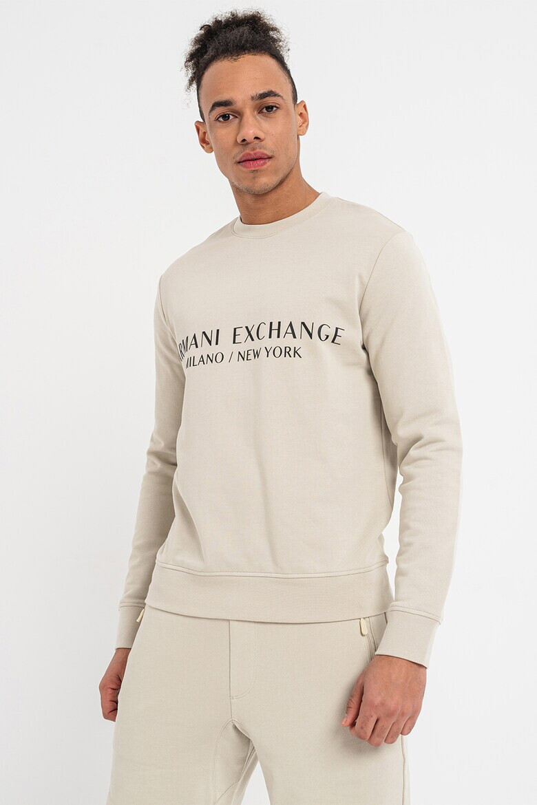 ARMANI EXCHANGE Памучен суитшърт с лого - Pepit.bg