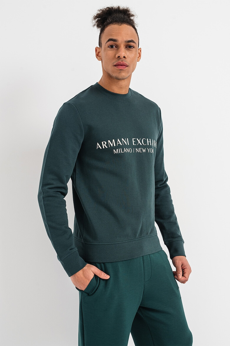 ARMANI EXCHANGE Памучен суитшърт с лого - Pepit.bg