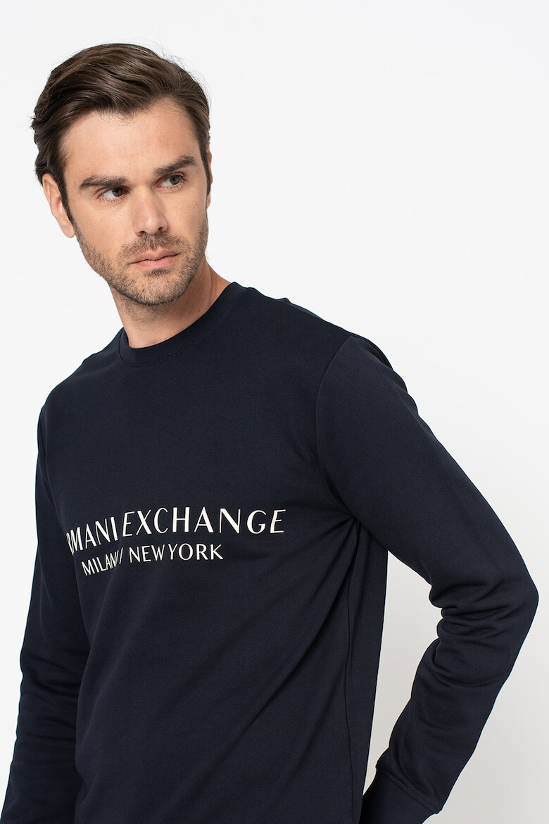 ARMANI EXCHANGE Памучен суитшърт с лого - Pepit.bg