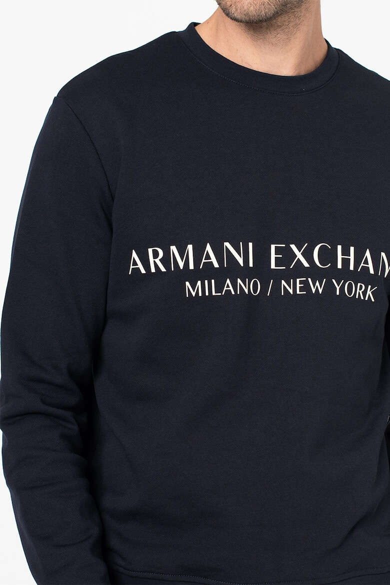 ARMANI EXCHANGE Памучен суитшърт с лого - Pepit.bg