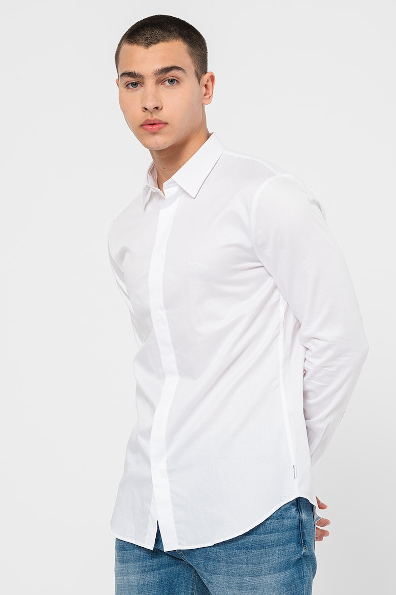 ARMANI EXCHANGE Памучна риза слим - Pepit.bg