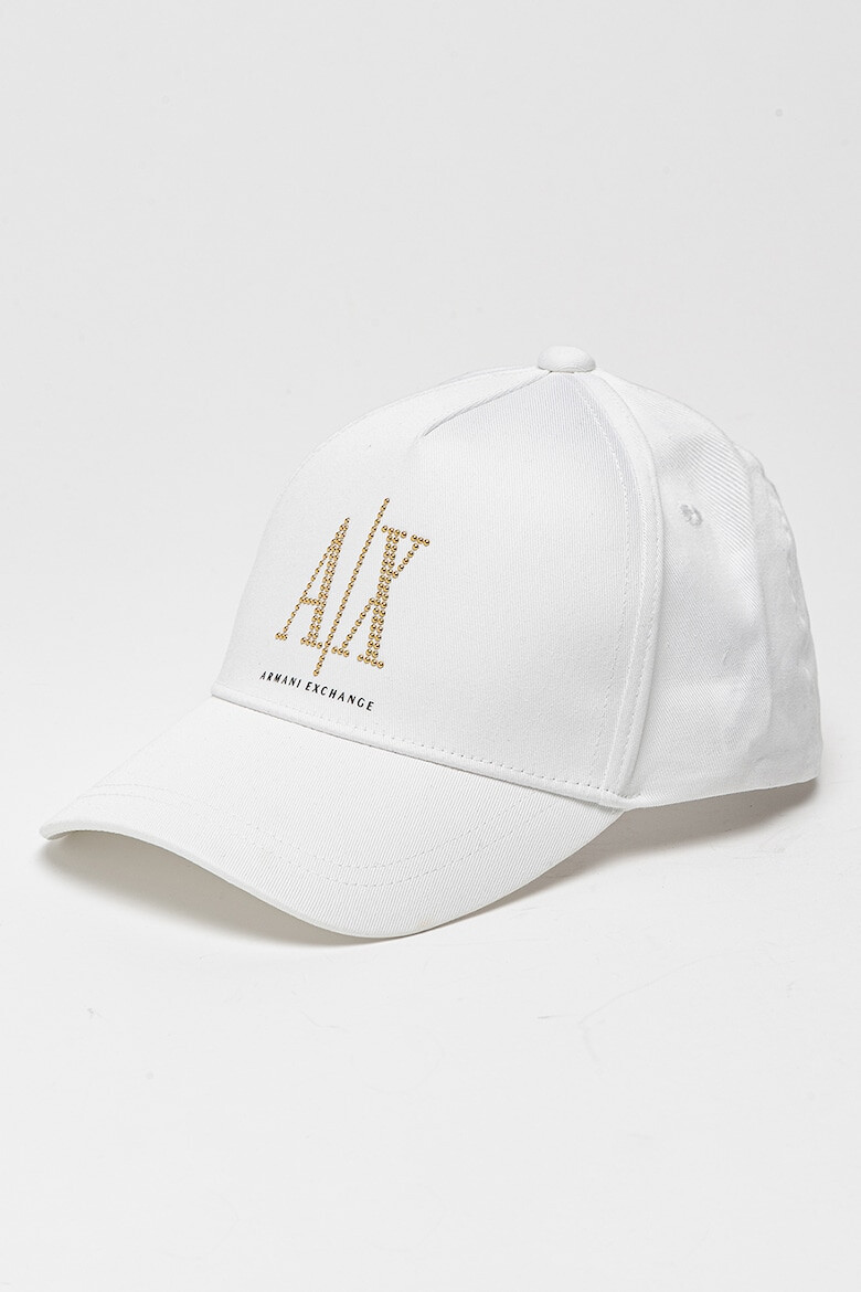ARMANI EXCHANGE Памучна шапка с капса - Pepit.bg
