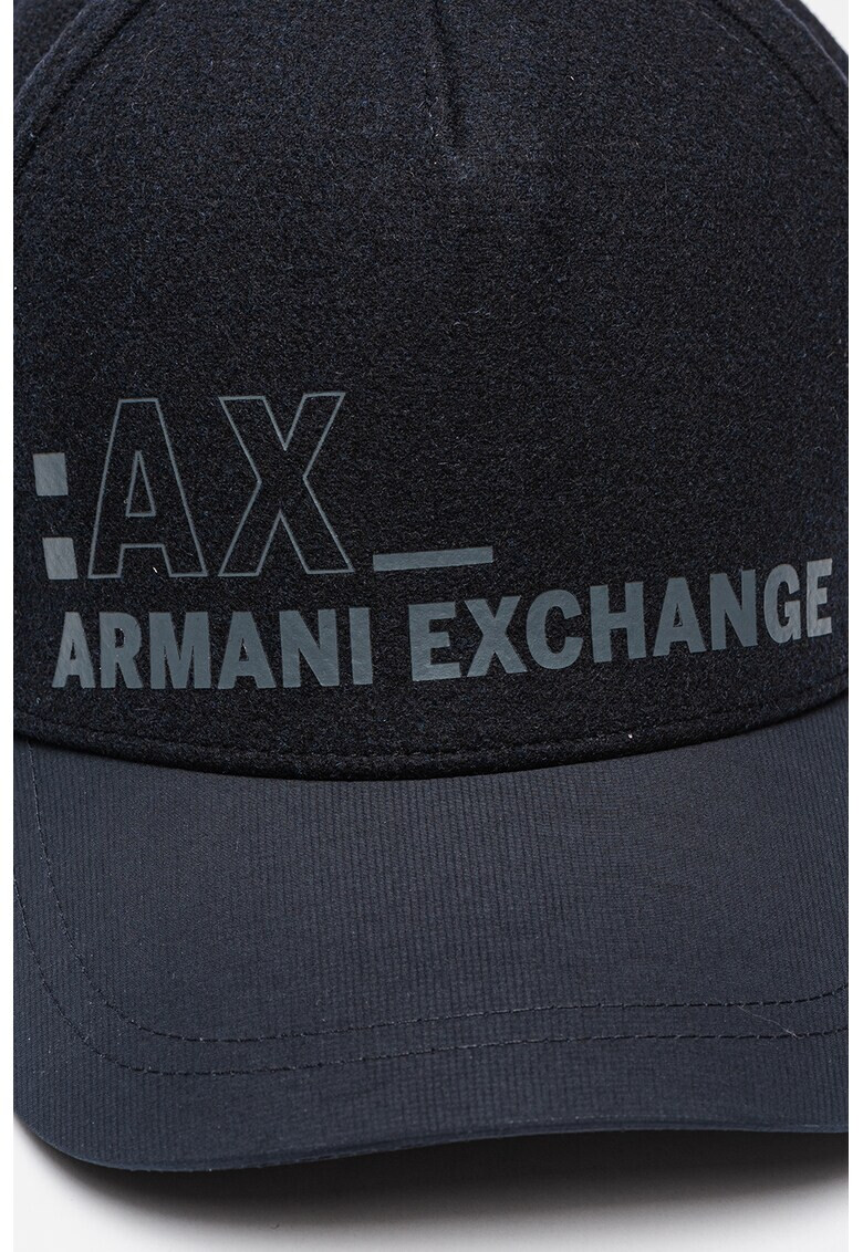 ARMANI EXCHANGE Памучна шапка с лого - Pepit.bg
