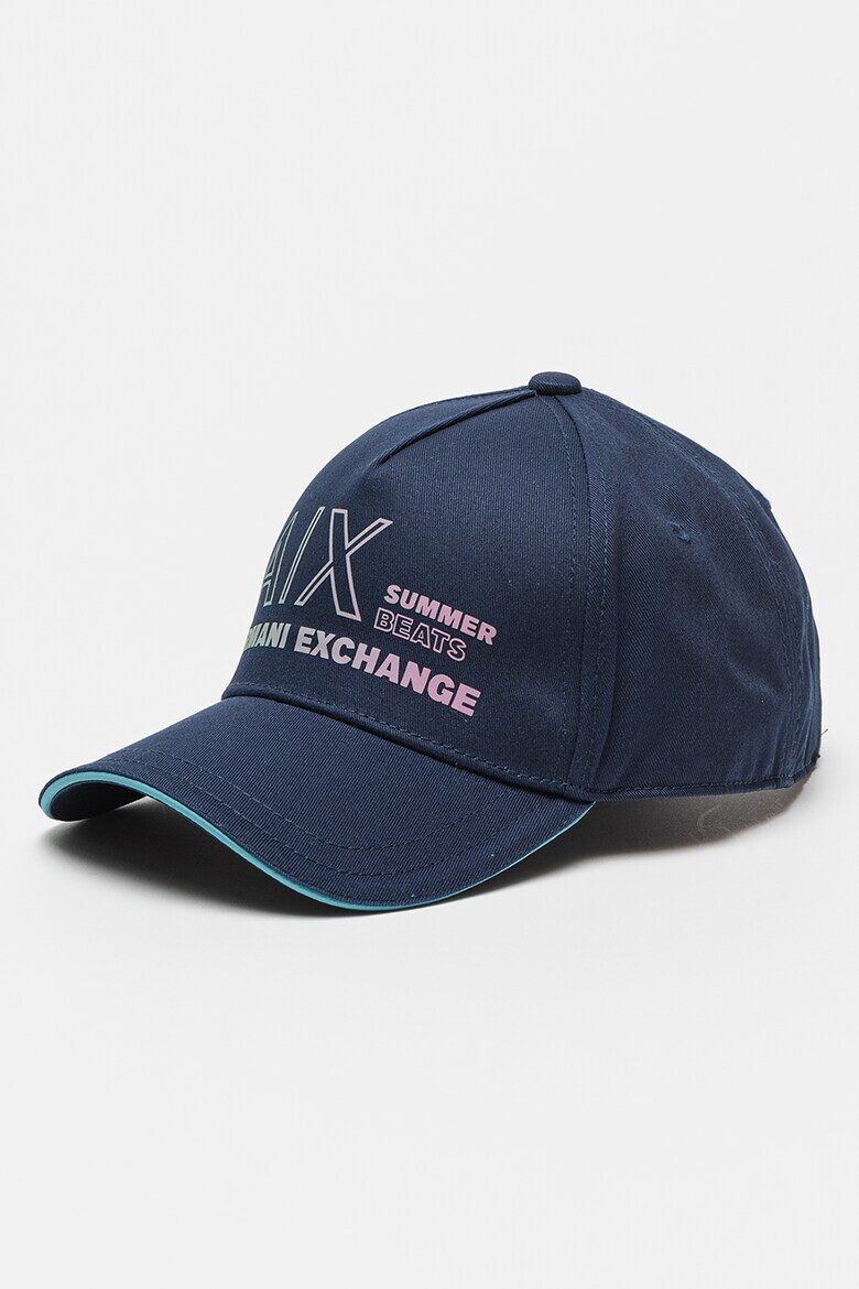 ARMANI EXCHANGE Памучна шапка с лого - Pepit.bg