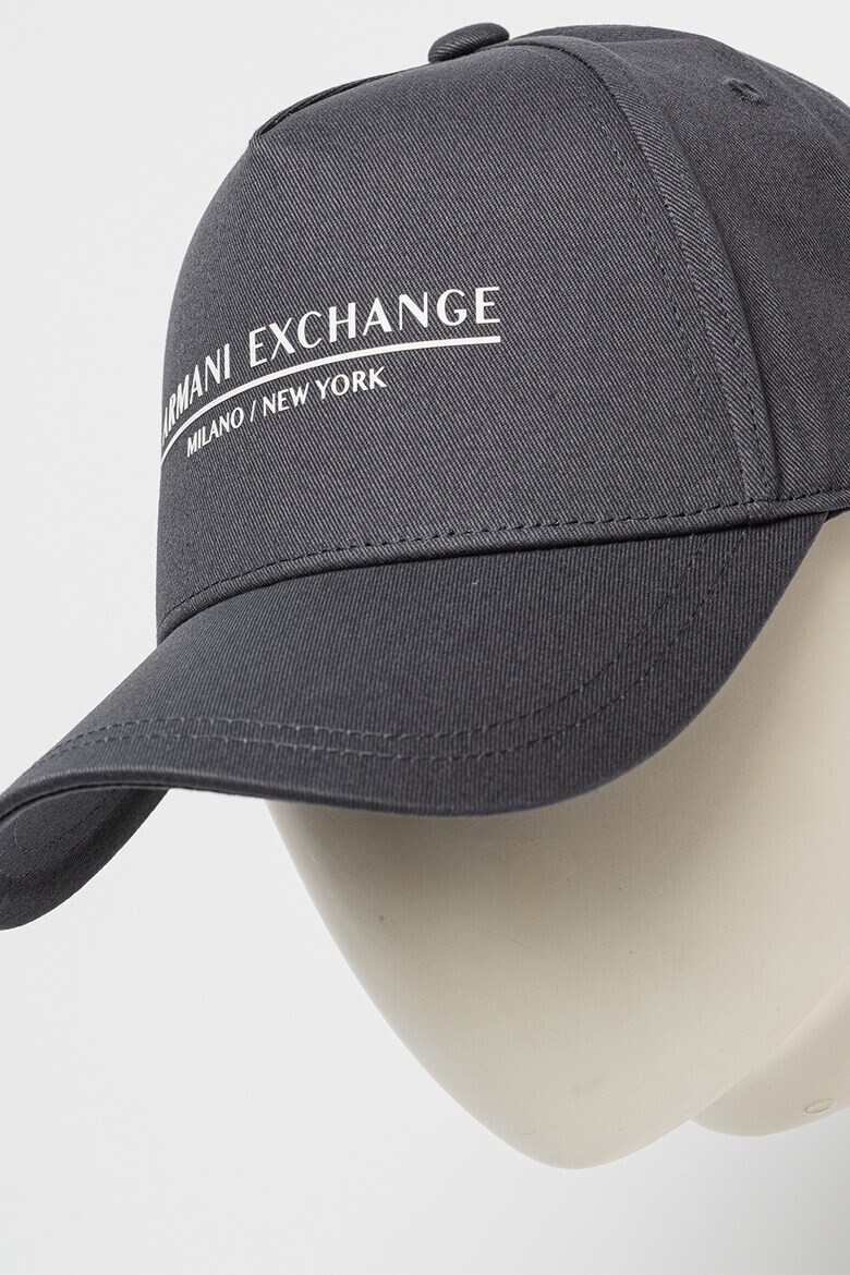 ARMANI EXCHANGE Памучна шапка с лого - Pepit.bg