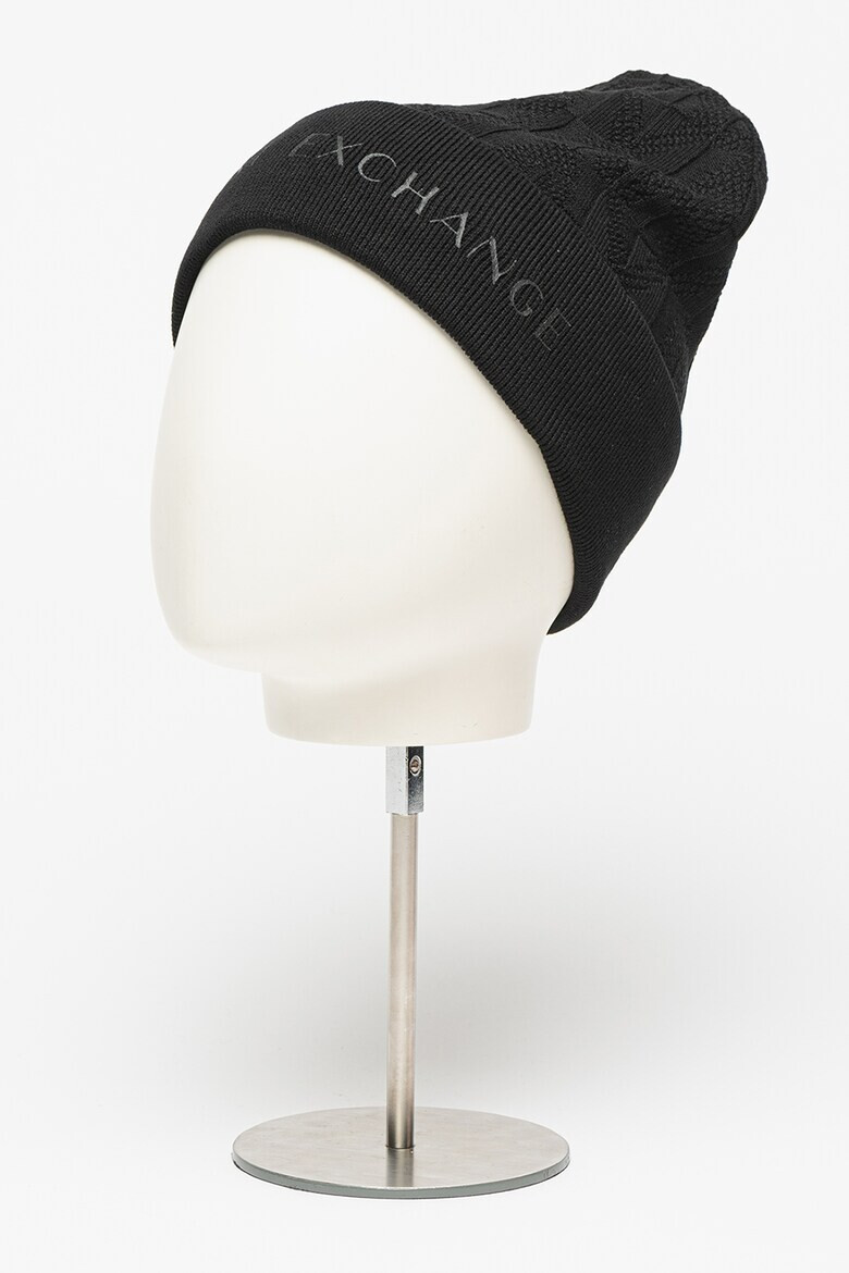 ARMANI EXCHANGE Памучна шапка с лого - Pepit.bg
