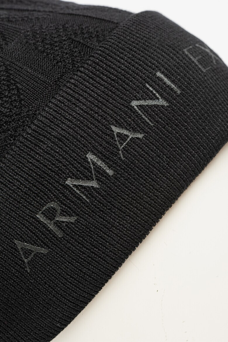 ARMANI EXCHANGE Памучна шапка с лого - Pepit.bg