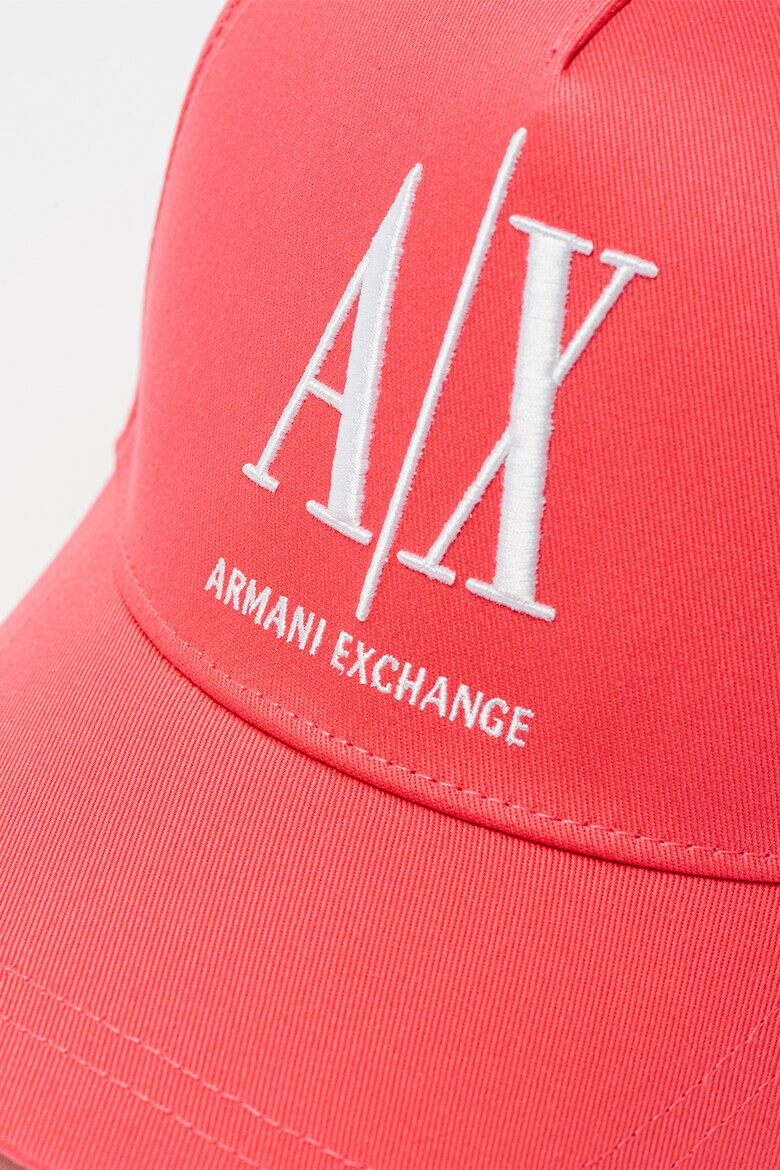 ARMANI EXCHANGE Памучна шапка с лого - Pepit.bg