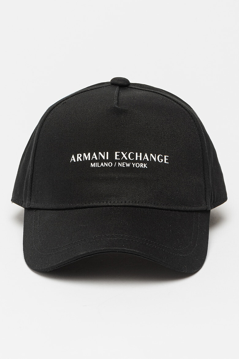 ARMANI EXCHANGE Памучна шапка с лого - Pepit.bg