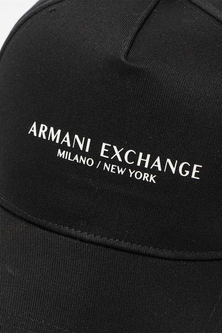 ARMANI EXCHANGE Памучна шапка с лого - Pepit.bg