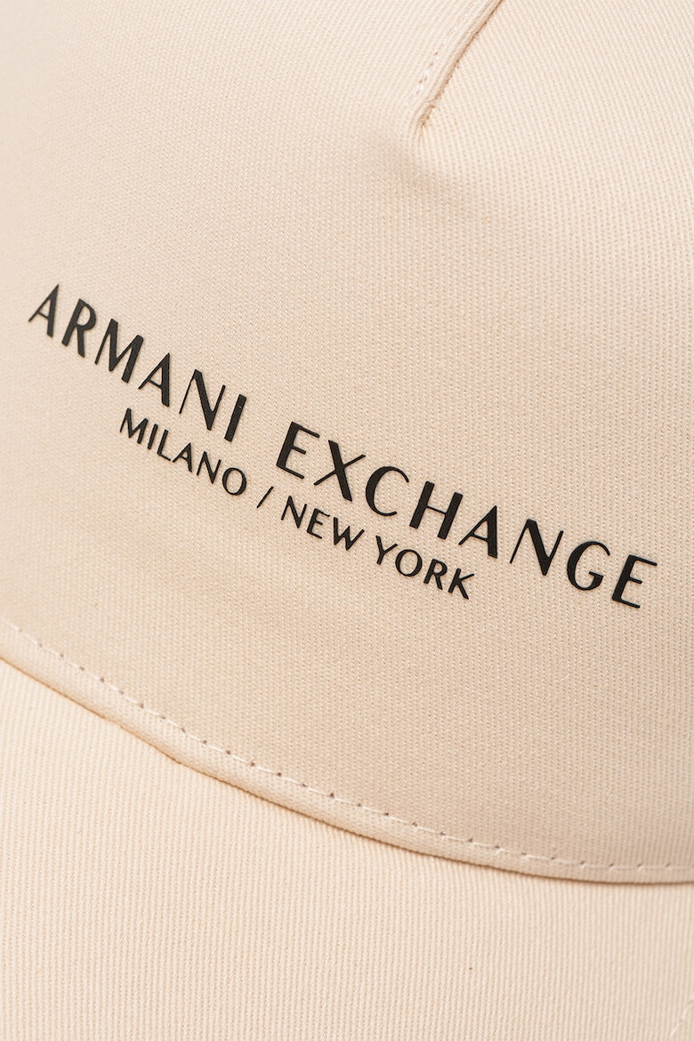 ARMANI EXCHANGE Памучна шапка с лого - Pepit.bg