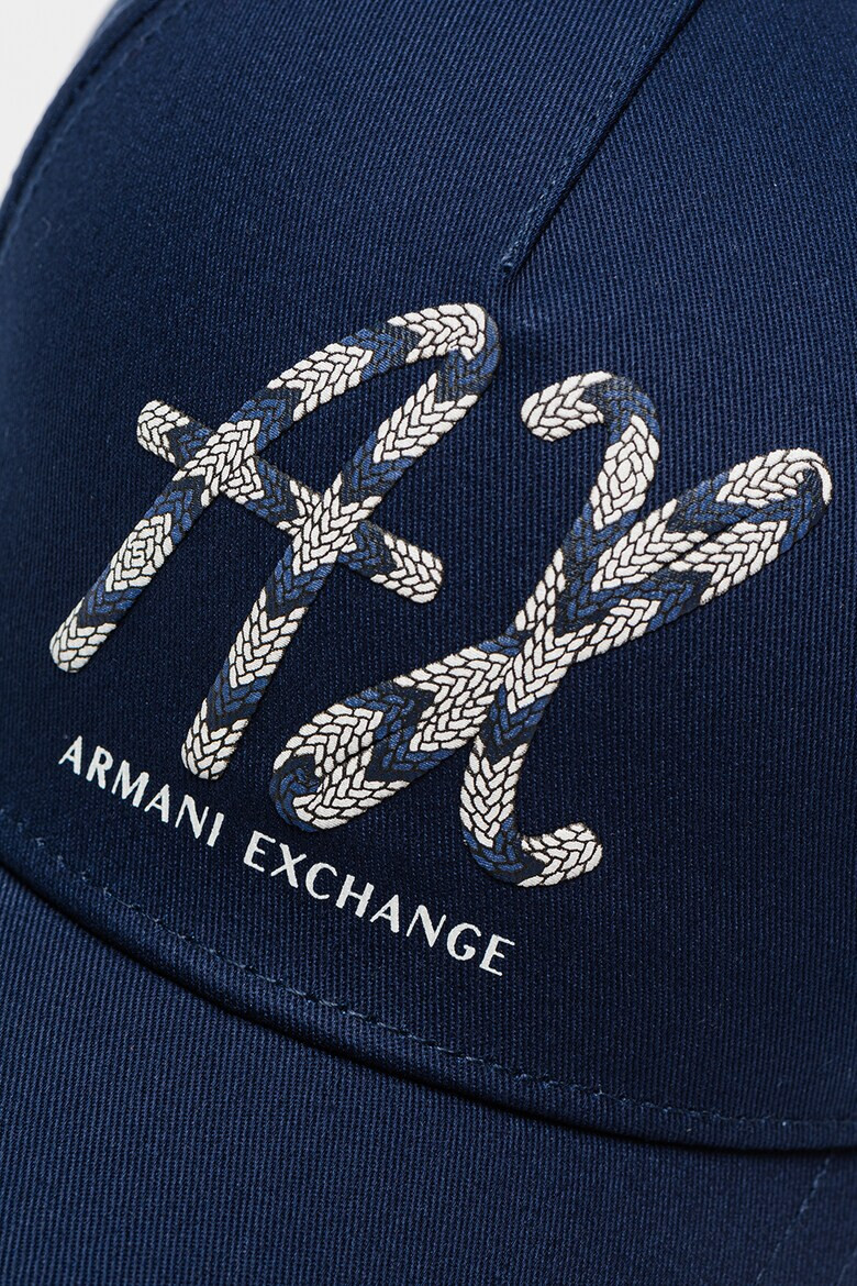 ARMANI EXCHANGE Памучна шапка с лого - Pepit.bg