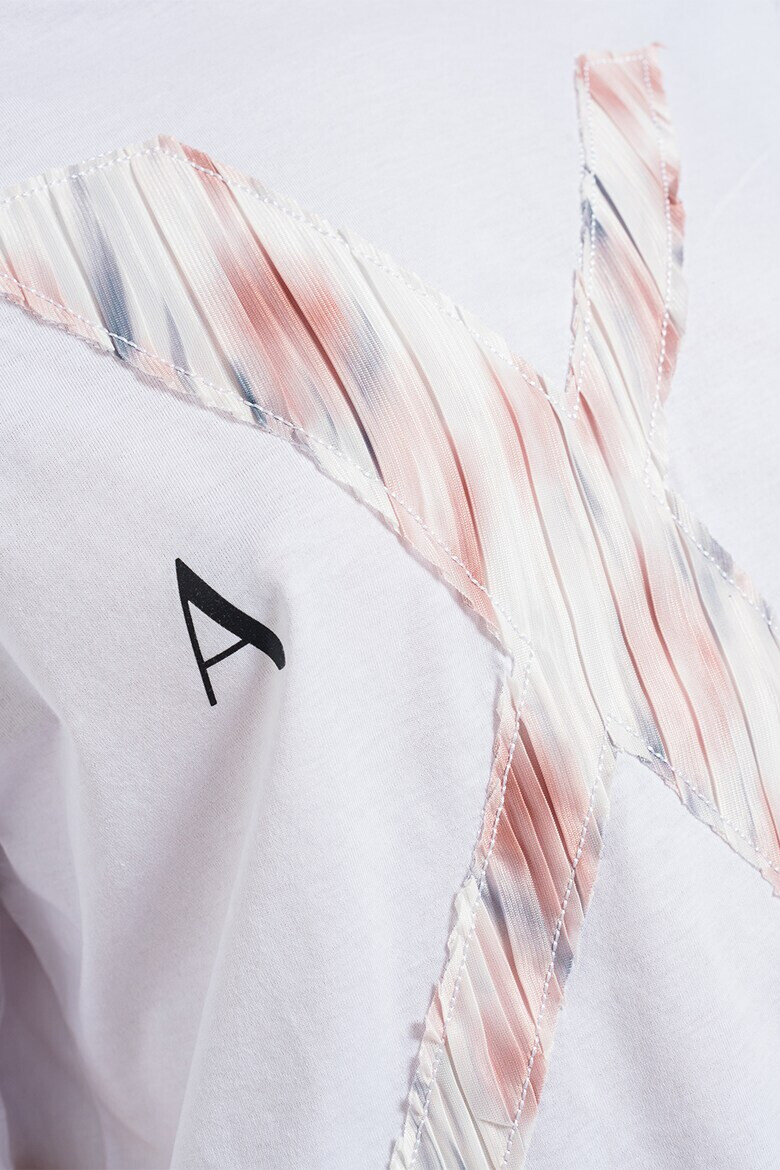 ARMANI EXCHANGE Памучна тениска с лого - Pepit.bg