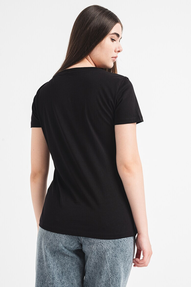 ARMANI EXCHANGE Памучна тениска с лого - Pepit.bg