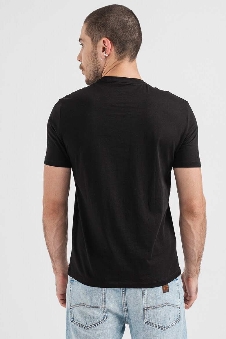 ARMANI EXCHANGE Памучна тениска с лого - Pepit.bg