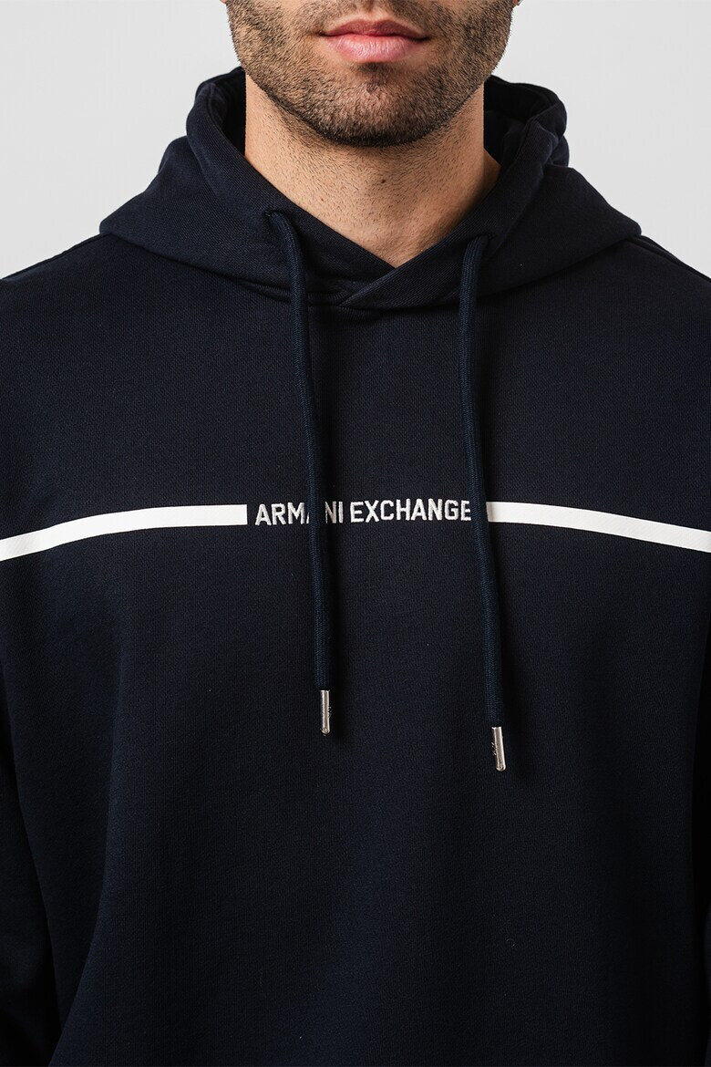 ARMANI EXCHANGE Памучно худи с лого - Pepit.bg