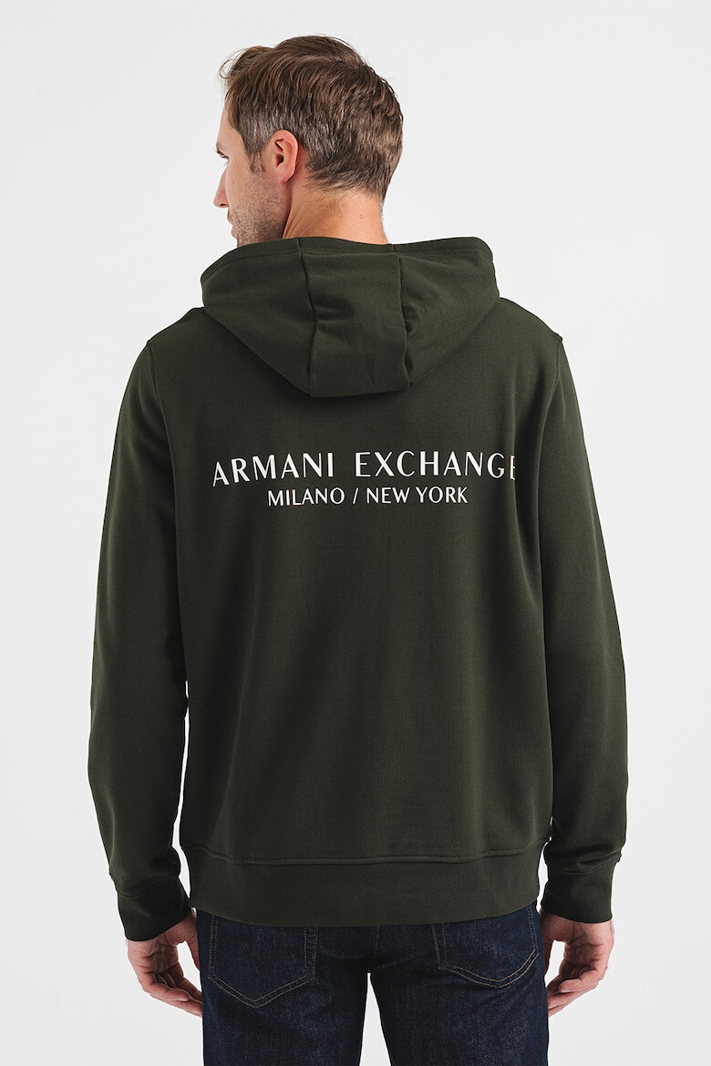 ARMANI EXCHANGE Памучно худи с лого - Pepit.bg