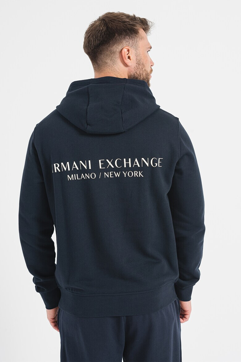ARMANI EXCHANGE Памучно худи с лого - Pepit.bg