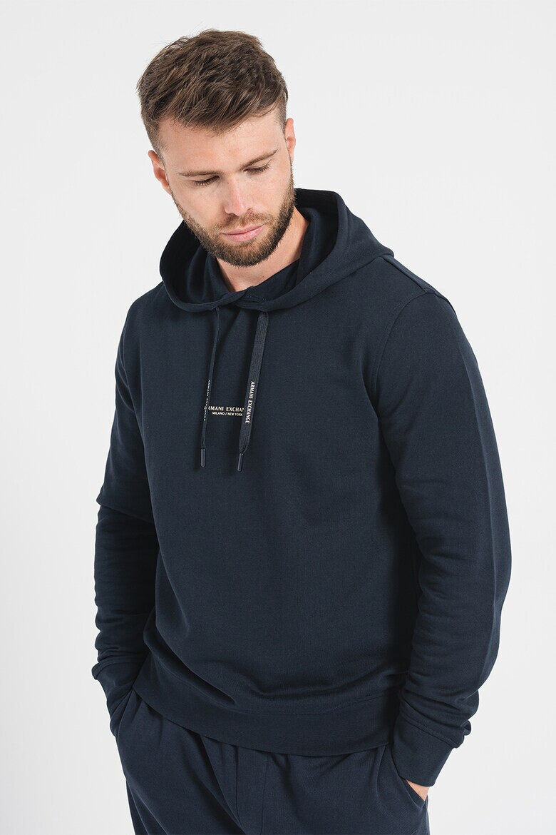 ARMANI EXCHANGE Памучно худи с лого - Pepit.bg