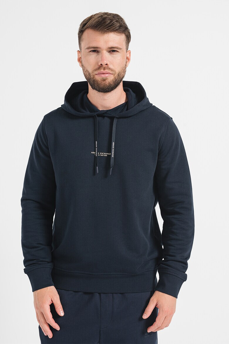 ARMANI EXCHANGE Памучно худи с лого - Pepit.bg