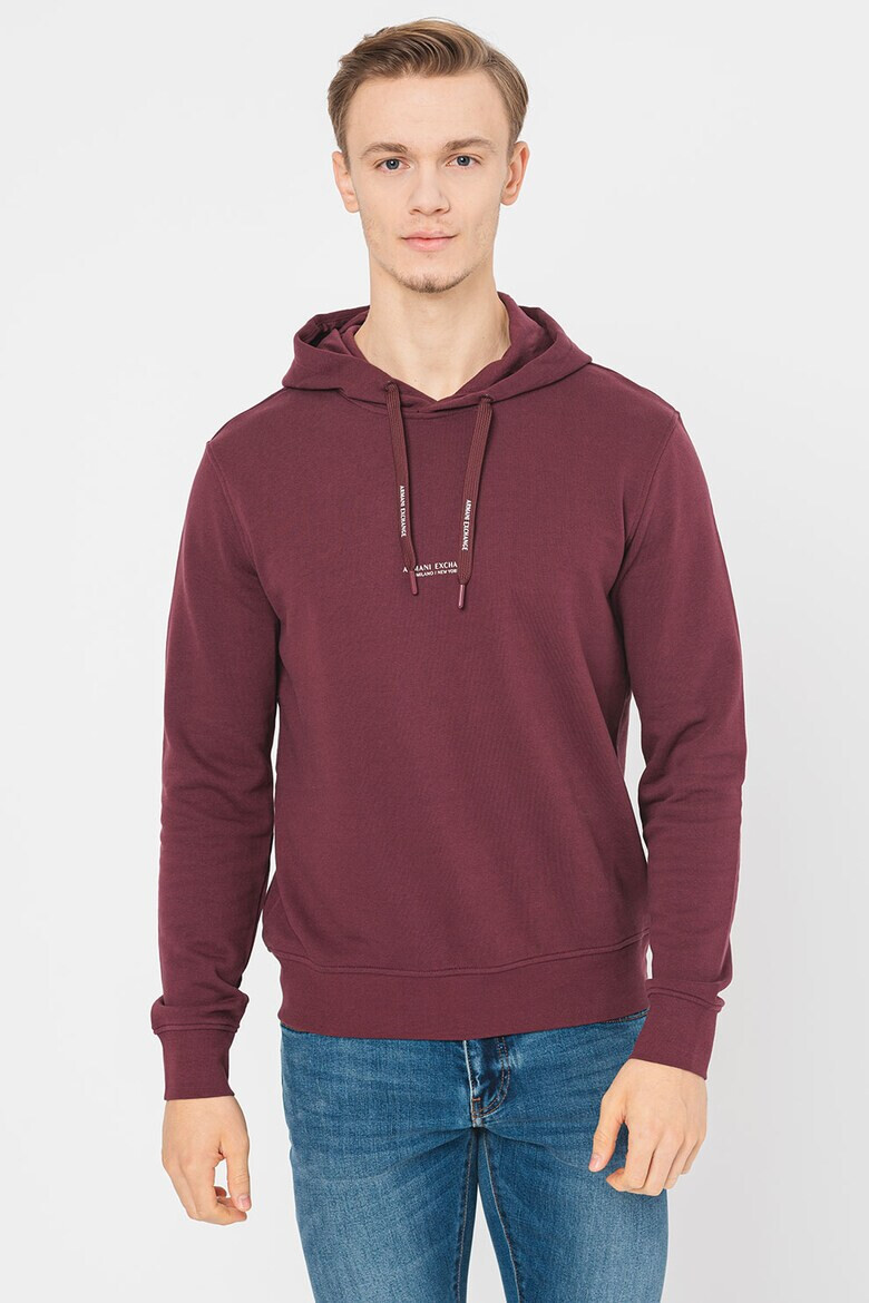 ARMANI EXCHANGE Памучно худи с лого - Pepit.bg
