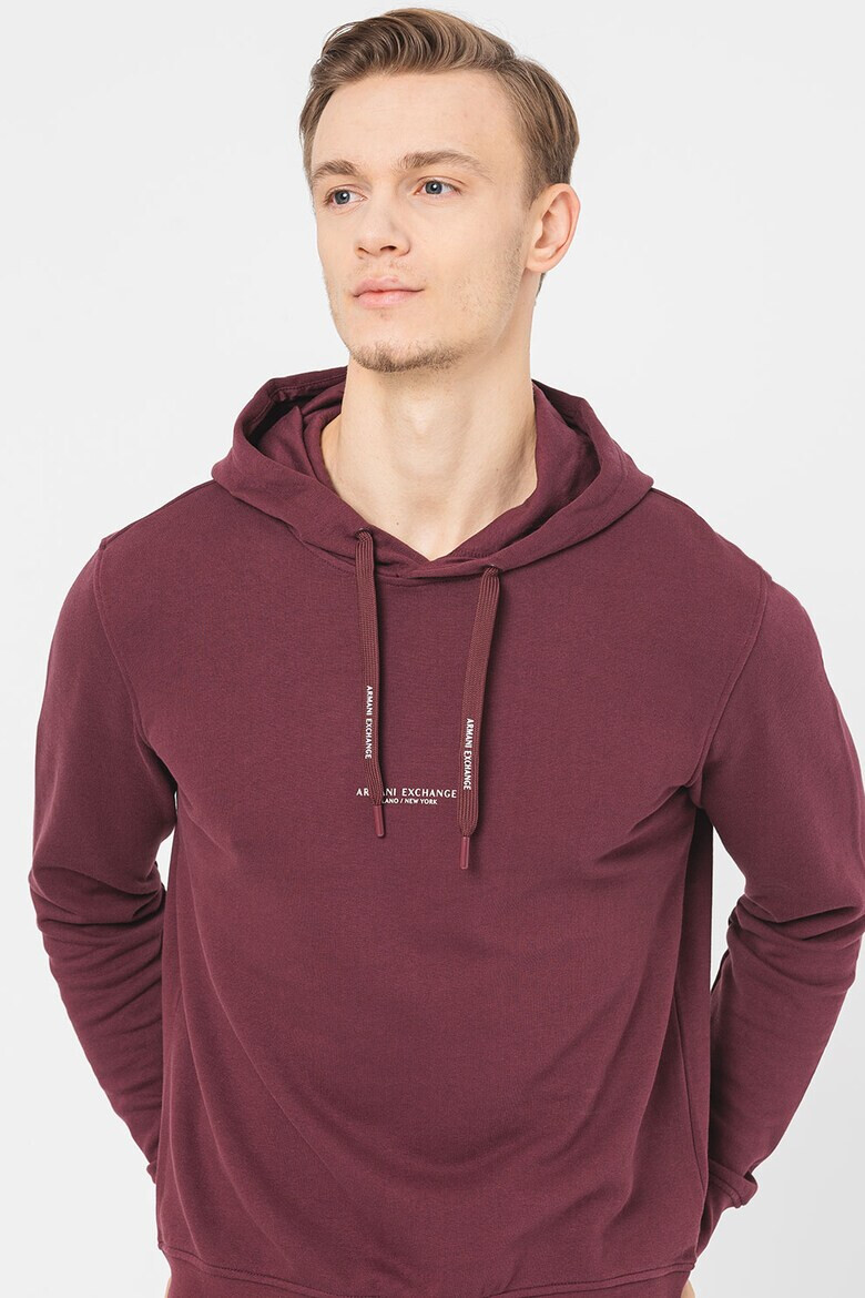 ARMANI EXCHANGE Памучно худи с лого - Pepit.bg